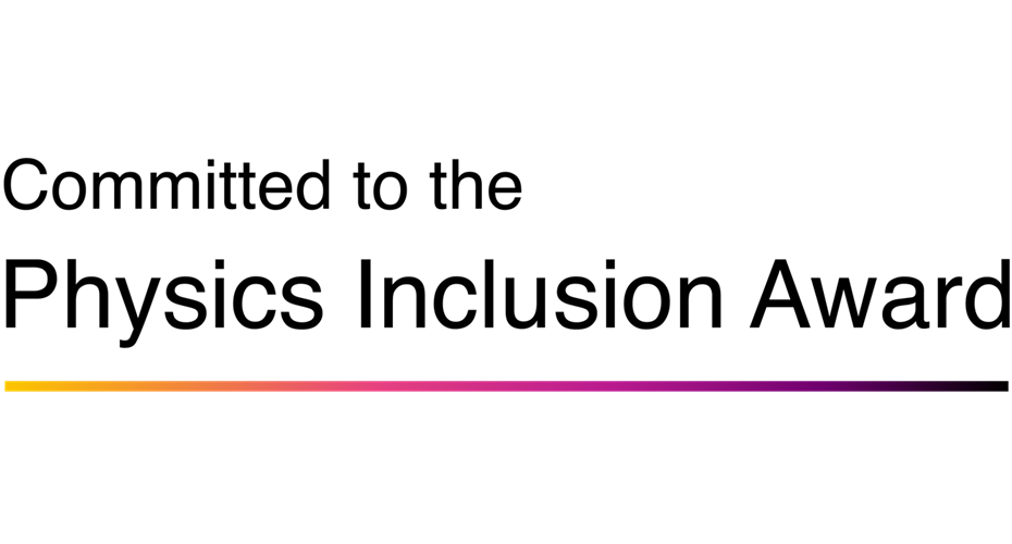 Committed to the Physics Inclusion Award logo